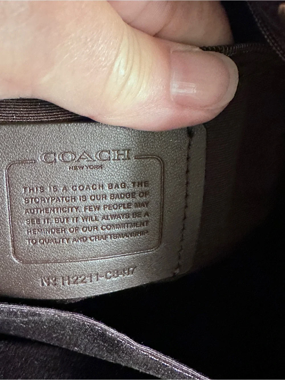 EUC Coach Dempsey Tote 22 - Picture 6 of 6